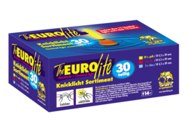 30 X Breeklichtjes Breekstaafjes 4,5 x 39 mm Kniklichtjes Geel Rood Blauw Breek Lichtjes Lichtdobber