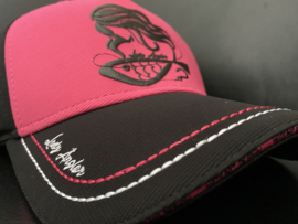 Pink Lady Angler Roze Vis Cap Streetfishing Vispet Damescap Vissen