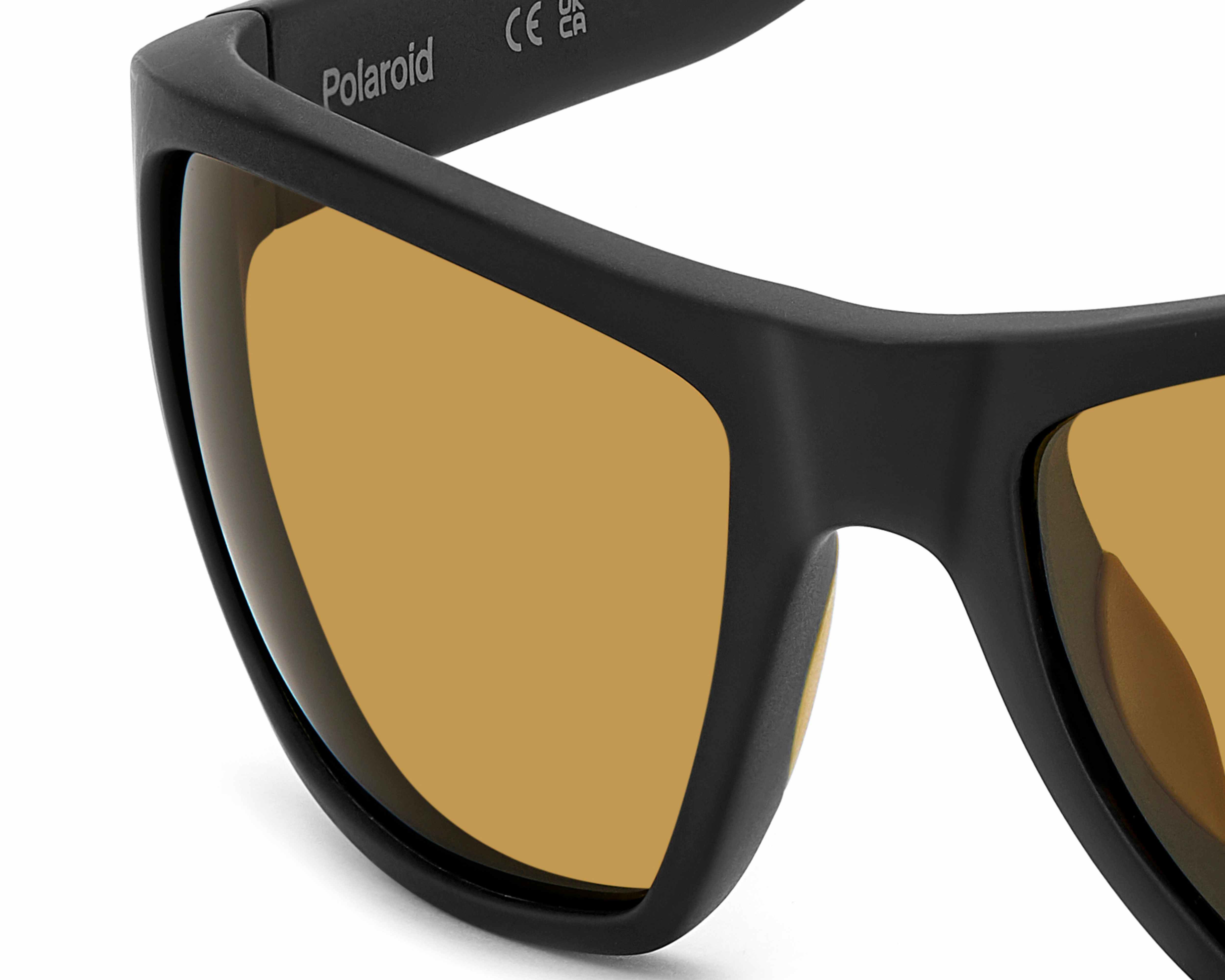 Polaroid Floating Black & Yellow Aqua Master + Waterband Drijvende Antislip Zonnebril Sportzonnebril