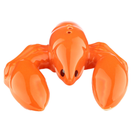 Peper-  en Zoutstel Kreeft Oranje