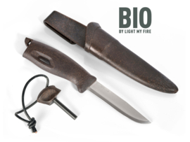 Outdoor Cadeau Set FireKnife Bio Vuurmes Survivalmes + Firesteel® in één!