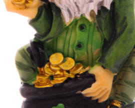 Magneet Koelkastmagneet Ierse St Patrick’s Day Gelukskabouter Achter Pot Met Goud Leprechaun Geluk