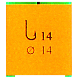 Tuigje 11: Kant-en-klaar witvistuigje Light/Medium - dobber 1,0 gram - lijn 14/00 - haakmaat 14
