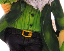 Magneet Koelkastmagneet Ierse St Patrick’s Day Gelukskabouter Met Klaverblad Leprechaun Geluk Klaver