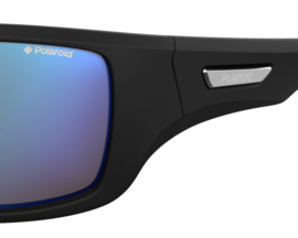 Polaroid® Polariserende Zonnebril Pacific Blue met Spiegellenzen Antislip Blauw Spiegelende Glazen
