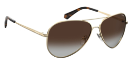 Polaroid® Gold & Platinum Classic Pilot Pilotenbril Heren Zonnebril  Lichtgewicht Piloten Bril Auto