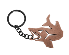 Vis Sleutelhanger Snoek + Flesopener Brons Keyring Carp Fles Opener Viscadeau Vissen Cadeau Visser