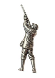 Speldje Jager Geweer Jachtspeld Jachtakte Jagen Jachttrofee Cadeau Jachtopziener Kleiduiven Schieten