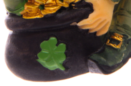 Magneet Koelkastmagneet Ierse St Patrick’s Day Gelukskabouter Achter Pot Met Goud Leprechaun Geluk