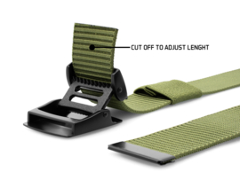 High Quality Militaire Riem Visriem 135 cm Karper Vis Groene Leger Groen Verstelbaar Koppel Riemen