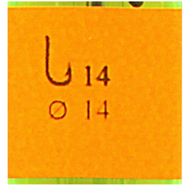 Tuigje 26: Kant-en-klaar witvistuigje Light/Medium - dobber 1,0 gram - lijn 14/00 - haakmaat 14