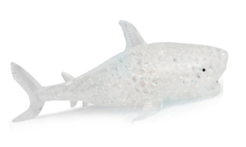 Lichtgevende Squishy Witte Haai Oplichtende Stressbal