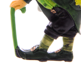 Magneet Koelkastmagneet Ierse St Patrick’s Day Gelukskabouter Met Rugmand Klavers Leprechaun Geluk Klaver