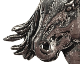 Speldje Paardenhoofd Paard Paardrijden Paardenmeisje Paarden Speld Manen Sierspeld Horse Pinn Pin