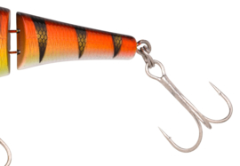 Spro PikeFighter Triple Jonted Plug Kunstaas FirePerch Floating Hardbait 15 cm 52 gram 0,5 – 2,0 M
