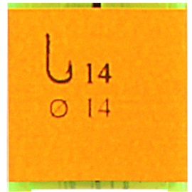 Tuigje 16: Kant-en-klaar witvistuigje Light/Medium - dobber 1,0 gram - lijn 14/00 - haakmaat 14
