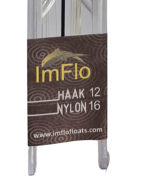 Luxe Kant-en-klaar Vistuigje Ilse 16/00 - Haak 12 - Dobber 0,75 gram Witvistuigje Wedstrijdtuigje