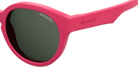 Polaroid® Onbreekbare Lichtgewicht Kinderzonnebril 4 - 8 jaar Brainy Pink