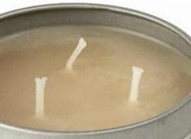 Uco Preppers 3 Lonts Rookvrije Parafine Camping Outdoor Kaars 24 Branduren Blik Noodkaars Noodpakket