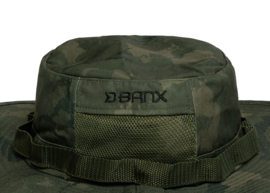 Boonie Carp Camou Hat Groene Vishoed Karperhoed Zonnehoed + Kinband Vis Hoed Vissershoed Oprolbaar