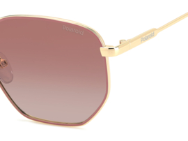 Polaroid® Golden Rose Pilot Pilotenbril Heren Zonnebril Lichtgewicht Gepolariseerde Piloten Bril