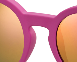 Polaroid® Onbreekbare Lichtgewicht Kinderzonnebril 4 - 10 jaar Power Pink Bril Extra UV-Bescherming