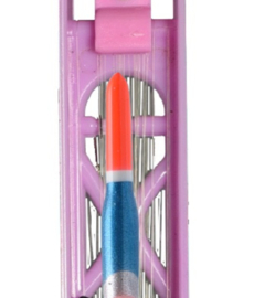 Roze Vistuigje Pink Lady Carla 14/00 - Haak 14 - Dobber 0,75 gram Witvistuigje Wedstrijdtuigje Vis