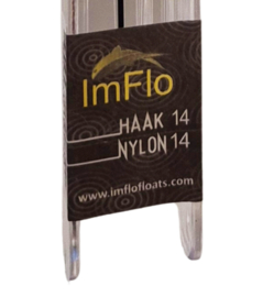 Luxe Kant-en-klaar Vistuigje Janny 14/00 - Haak 14 - Dobber 1,0 gram Witvistuigje Wedstrijdtuigje