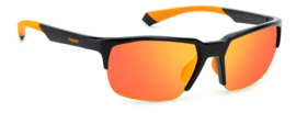Polaroid Unisex Orange Fits All Polariserende Sportzonnebril Spiegellenzen