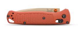 Benchmade Bugout Zakmes Rusty Orange Ceracoat Coating Vouwmes Vismes Inklapbaar Prof Mes AXIS® Lock