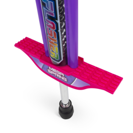 Luxe Verlichte PogoFlasher Pogostick Roze 89 cm Pogo Stick 35 Kilo Springstok Met Led Verlichting