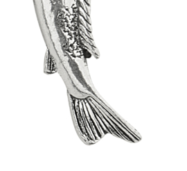 Hanger Koi Karper + Ketting Zilver 50 cm (Heren)