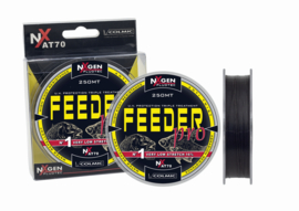 Colmic Feeder Pro Feederlijn 23/00 NxGen Feeder Hoofdlijn 250 m Anti Twist Extra Strong Weinig Rek