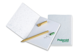 Polaroid Sustainable® Save The Planet Unisex Zonnebril Eco Havanna Brown + GRATIS Eco Notebook Cadeau