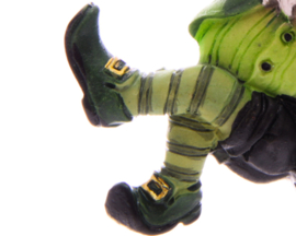 Magneet Koelkastmagneet Ierse St Patrick’s Day Gelukskabouter Met Zijtas Goudstukken Leprechaun Goud