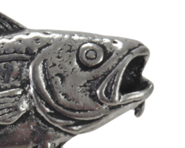 Visspeld Kabeljauw Speldje Kabeljauwspeldje Vis Vissen Broche Kraag Das Speld Hoed Sierspeld Cod Pin