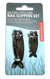 Nagelknippers  Vis Design + Vijl  - 2 stuks