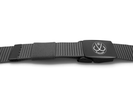 High Quality Militaire Riem Visriem 135 cm Zwart Vis Leger Verstelbaar Koppel Riemen Zonder Gaatjes