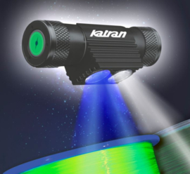 Katran Karper Hoofdlamp Wit + Blauw Licht Reflecterende Eclips Synapse Crypton Lijn Lamp Oplichten