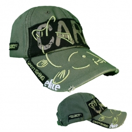 Carp Angler Cap Elite Groene Pet Karperpet Viscap Vispet Vissen