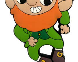 Ierse St. Patrick’s Day Leprechaun Flesopener Fles Opener Gelukskabouter Leperkoen Geluk Ier Ierland