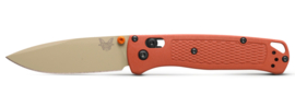 Benchmade Bugout Zakmes Rusty Orange Ceracoat Coating Vouwmes Vismes Inklapbaar Prof Mes AXIS® Lock