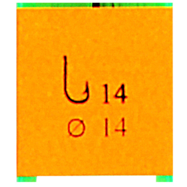 Tuigje 7: Kant-en-klaar witvistuigje Light - dobber 0,3 gram - lijn 14/00 - haakmaat 14