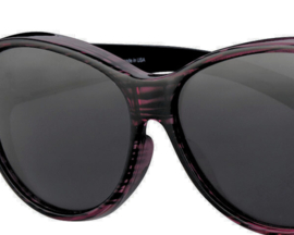Polariserende Overzetzonnebril Violet Jungle Lady