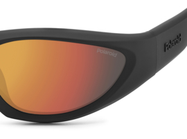 Polaroid® Lorenzo Musetti Orange Sports Master ATP Tennis Sportzonnebril Tenniszonnebril Sportbril