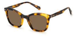 Polaroid® Lady Leopard Dames Zonnebril Havanna Bruin Gepolariseerde Dameszonnebril Zomerbril Bril