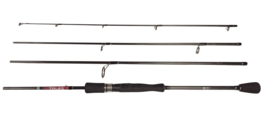 Oversteek Reishengel 4-delig 2.40 m Transportlengte 67 cm Spin Hengel Past In Koffer Vakantie Reis