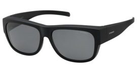 Polaroid®  Black Marilyn Overzetzonnebril Elegante Dames Overzet Zonnebril Polariserende UV Lenzen