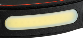 Curved Beam Breedstraler + Spot Oplaadbare Hardloop Hoofdlamp Waterdichte Hardlooplamp Sportlamp Vis