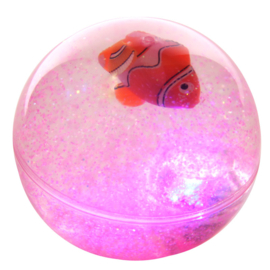 Lichtgevende Nemo LED Stuiterbal Vis Roze Licht Oplichtende Stuiterballen Clown Vis Licht Vissen